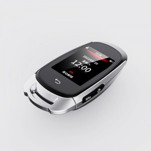 Chiave di auto di controllo telecomandato intelligente, tasto automobile intelligente Upgrade senza chiave senza chiave Compatibile con motore push start, lcd display blocco automatico&sblocco, il tutto in un tasto FOB hardware Sostituzione