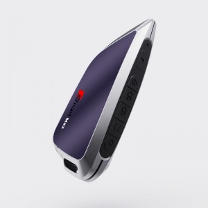 Chiave di auto LCD intelligente, voce di aggiornamento senza chiave, chiave per auto viola blocco automatico&sblocca avviatore di auto remoto, accessori antipasti di sostituzione FOB chiave, display logo del veicolo